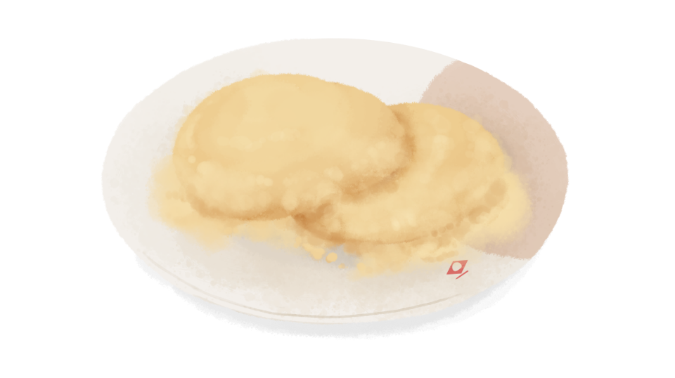 安倍川餅のイラスト(和菓子の魅力)