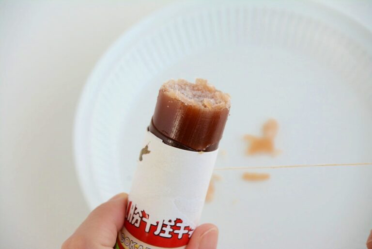 五勝手屋羊羹の食べ方は?糸で切って食べます!